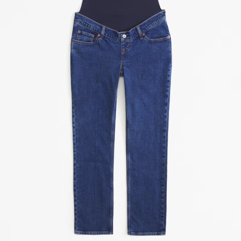 Maternity Ankle Straight Jean